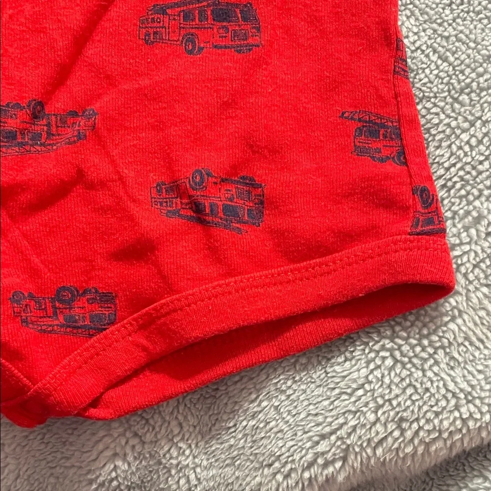 Carter's Boys Romper Red Hero Size 18 Month
